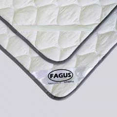Ковдра з вовни мериносів Fagus "Lite" Полегшена колір Білий - 220х200 Луцк