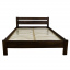 Ліжко Невада бук коричневий 90х200 Акрилові матеріали (Лак) Ровно