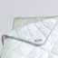 Ковдра з вовни мериносів Fagus 200х200 "Ultra Lite" Легка колір Сірий/Білий у сіру смужку Полтава