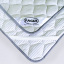 Комплект для сну двохспальний 160х200 Fagus "MAXI" з вовни мериносів колір Сірий/Білий у сіру смужку Запорожье