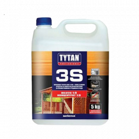 Деревозахисний засіб Tytan 3S Ультрабіозахист дерев'яних будівель (5 кг)
