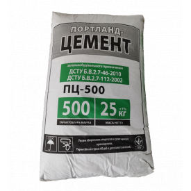 Цемент ПЦ ІІ/А-Ш-500 Івано-Франківськ (25 кг)