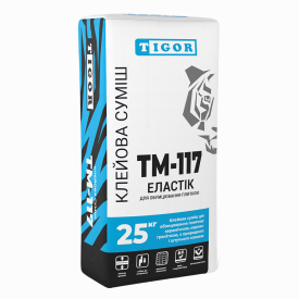 Клей для плитки TIGOR TM-117 Еластик (25 кг)