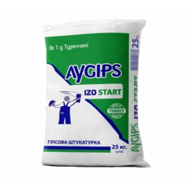 Штукатурка гіпсова стартова Aygips Izo Start (25 кг)
