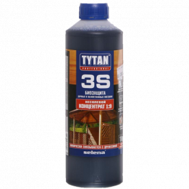 Деревозахисний засіб Tytan 3S Ультрабіозахист дерев'яних будівель (1 л)