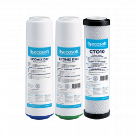 Ecosoft CRV3ECO картриджі для потрійного фільтра