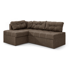 Кутовий диван Франклін (коричневий, 225х165 см) IMI Чернівці