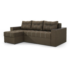 Кутовий диван Комфорт (Коричневий, 240х150 см) IMI Изюм