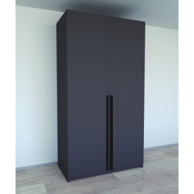 Шкаф для вещей Tobi Sho Элин-1 Люкс, 2200х1200х600 мм цвет Антрацит