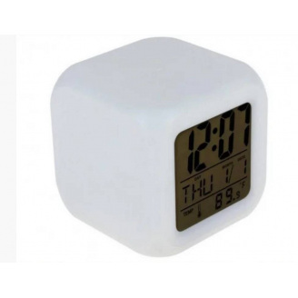 Годинник MoodiCare Color Change Digital Alarm Clock хамелеон світиться CX 508 Білий (R0645)