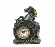 Бронзовий настільний годинник Virtus Horse Plain (5106vi)