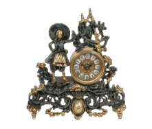 Бронзовий настільний годинник Virtus Vendimia (5566vi)