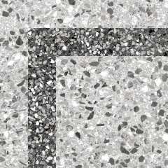 Напольная керамическая плитка Golden Tile Step corner серый 300x300x8 мм (L32740) Полтава