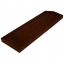 Коник для забору бетонний 1000х450 мм коричневий Миколаїв