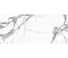 Керамогранитная плитка напольная матовая Cerrad Calacatta White Satyna 119,7х279,7 см (5903313317689)