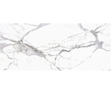 Керамогранитная плитка напольная полированная Cerrad Calacatta White Poler 119,7х279,7 см (5903313317528)