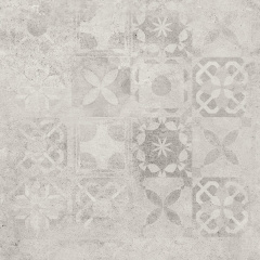 Керамогранитная плитка Cerrad Softcement White Decor Patchwork Rect. декор 59,7х59,7 см (5903313318006) Львів