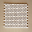 Декоративная мозаика из натурального травертина Прованс,лист 30,7х30,7 см толщина 1 см Луцьк