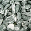 Мраморная галька черный Ангельский камень 50-100 мм Киев