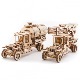 Механические 3D пазлы UGEARS - Набор дополнений к модели Грузовик UGM-11 
