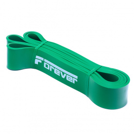 Резиновая петля для фитнеса Forever Зеленая (23-56 кг)