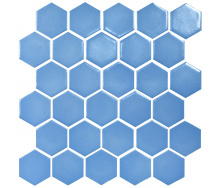 Мозаика керамическая Kotto Keramika H 6027 Hexagon Violet 295х295 мм