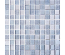 Мозаика стеклянная Kotto Keramika GM 8011 C3 Silver Grey Brocade/Medium Grey/Grey Silver 300х300 мм
