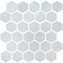Мозаика керамическая Kotto Keramika H 6001 Hexagon Flora Grey 295х295 мм Івано-Франківськ