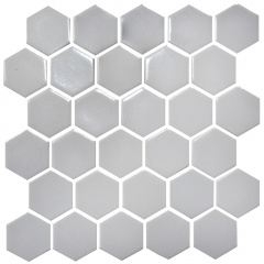 Мозаика керамическая Kotto Keramika H 6019 Hexagon Silver 295х295 мм Рівне