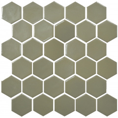 Мозаика керамическая Kotto Keramika H 6012 Hexagon Maus Grey 295х295 мм Чернігів