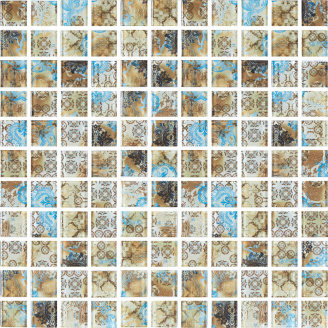 Мозаика стеклянная Kotto Keramika GMP 0425028 С Print 34 300х300 мм