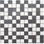 Мозаика керамическая Kotto Keramika CM 3106 C2 Estet White-Estet Graphite 300х300 мм Смела