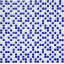 Мозаика стеклянная Kotto Keramika GM 410006 C2 Cobalt D/White 300х300 мм Николаев