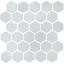 Мозаика керамическая Kotto Keramika H 6001 Hexagon Flora Grey 295х295 мм Львів