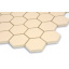 Мозаика керамическая Kotto Keramika H 6007 Hexagon Bisque 295х295 мм Івано-Франківськ