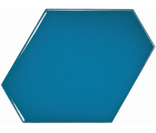Плитка керамогранит Equipe Scale Benzene Electric Blue 23834 10,8х12,4 см