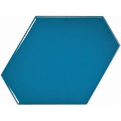 Плитка керамогранит Equipe Scale Benzene Electric Blue 23834 10,8х12,4 см Луцьк