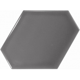 Плитка керамогранит Equipe Scale Benzene Dark Grey 23829 10,8х12,4 см