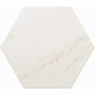 Плитка керамогранит Equipe Carrara Hexagon 23101 17,5х20 см