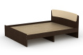 Двоспальне ліжко Класика-160х200 см Компаніт з узголів'ям лдсп дуб-сонома