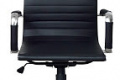 Офисное кресло Richman Бали-Armchair Bali с высокой спинкой черное хром на колесиках