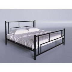 Двуспальная кровать металлическая Амис Tenero 140х190 (200) см в стиле Loft Полтава