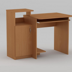 Комп'ютерний стіл Компаніт СКМ-2 1102х600х750 мм бук Вінниця