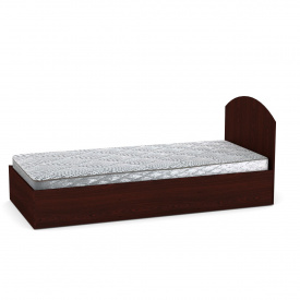 Біле ліжко-90х200 см Компаніт дсп німфея-альба