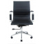 Офісне крісло Richman Балі-LB хром чорний кожзам Тернопіль