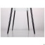Стол обеденный АМФ Умберто стекло прозрачное ножки-металлические черные для обеденной зоны Надворная