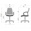 Кресло офисное Спадйер Richman хром черное сетка-спинка для персонала школьнику Тернополь