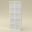 Книжный шкаф витрина Компанит КШ-2 дсп белый цвет Сумы