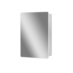 Шкаф навесной зеркальный для ванной комнаты БАЗИС 50 без подсветки ПиК Ровно