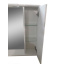 Дзеркало для ванної кімнати БАЗИС 65 праве з бортиком з підсвічуванням Пік Рівне